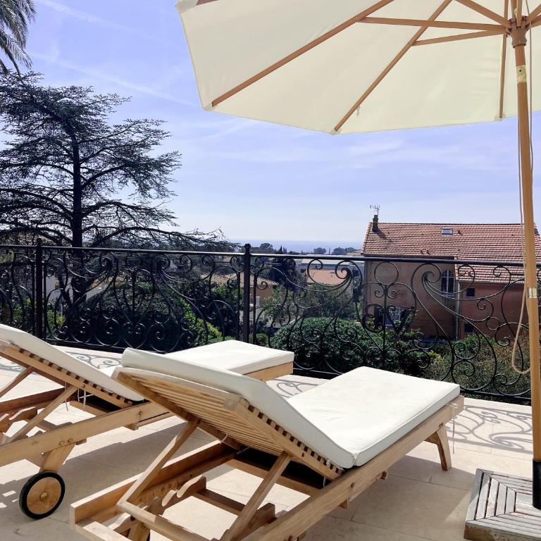 Villa Les Beaux Jours - Vue mer - Piscine - Jardin - Centre ville - Villa mit Meerblick - 37