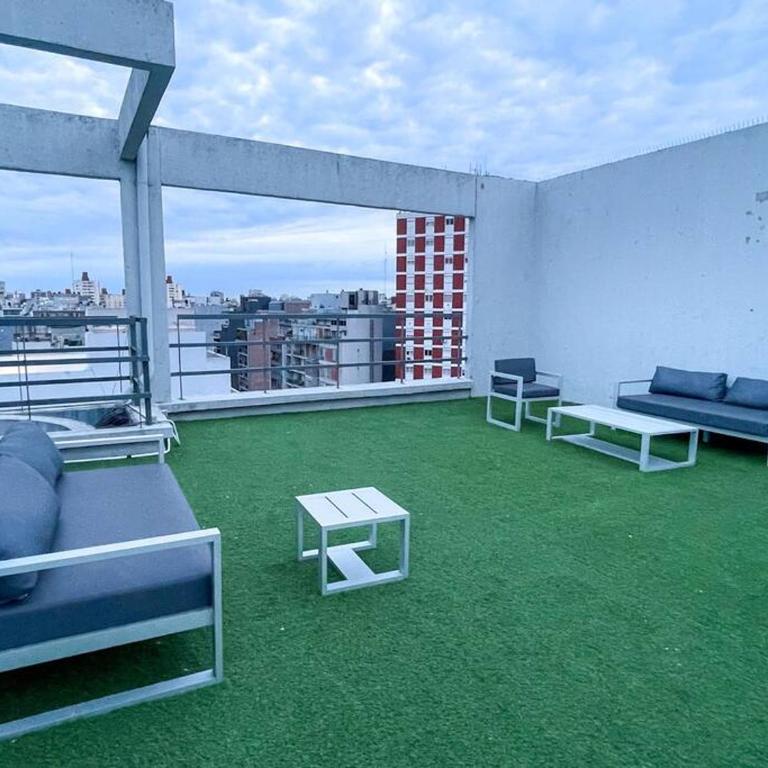 Condo in Palermo with rooftop pool and security - One-Bedroom Apartment - 30