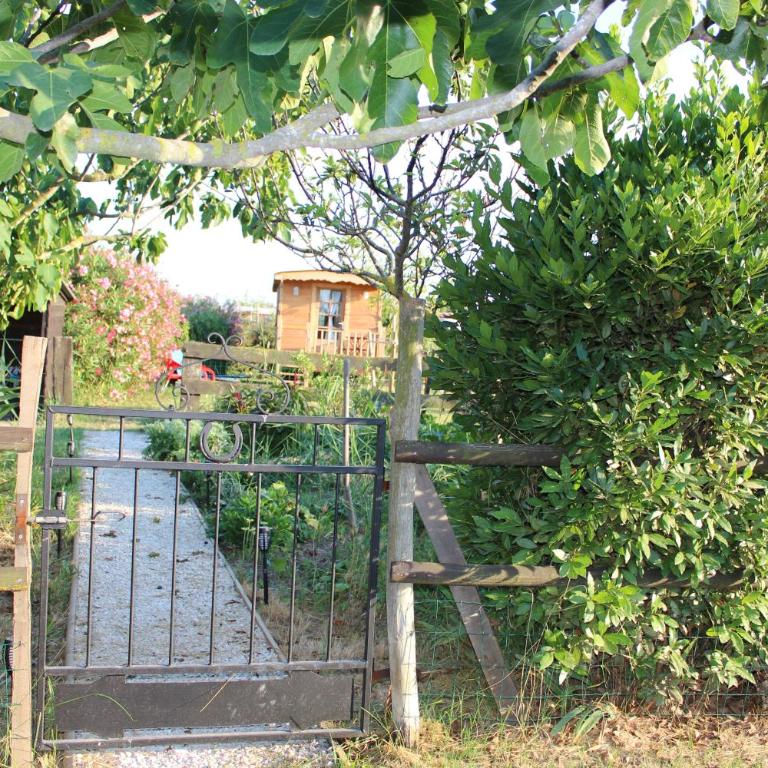 Roulotte Lou Gregau - Habitación Doble con vistas al jardín - 3