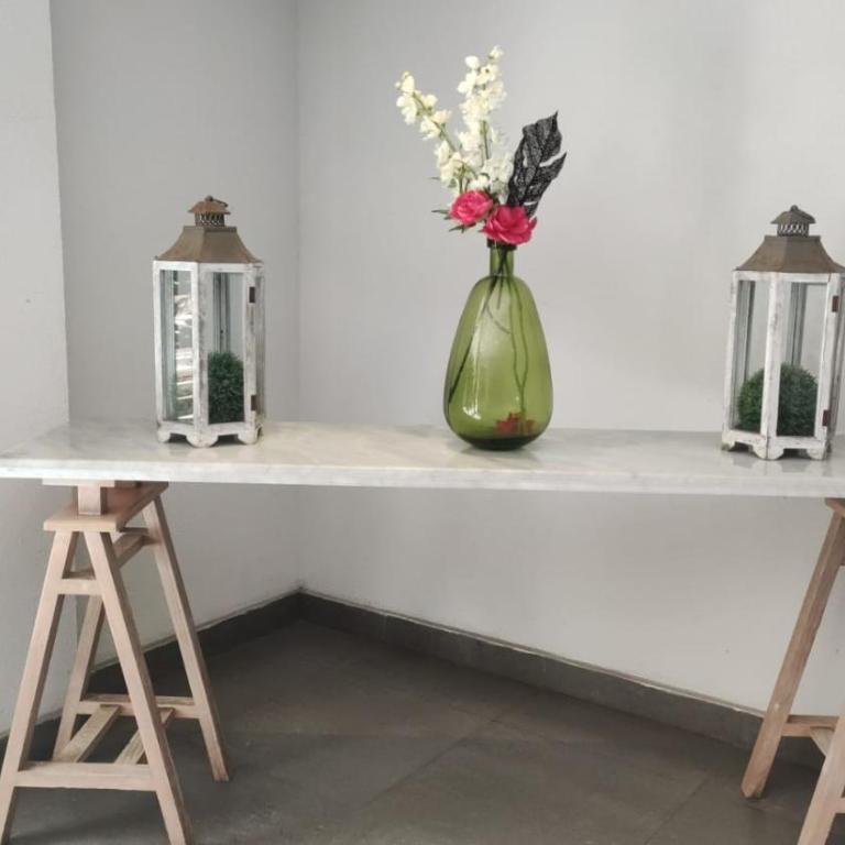 Habitaciones de Descanso y trabajo Rustico y Acogedor Work-Cafe - Triple Room with Private Bathroom - 17