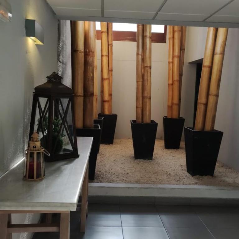 Habitaciones de Descanso y trabajo Rustico y Acogedor Work-Cafe - Triple Room with Private Bathroom - 4