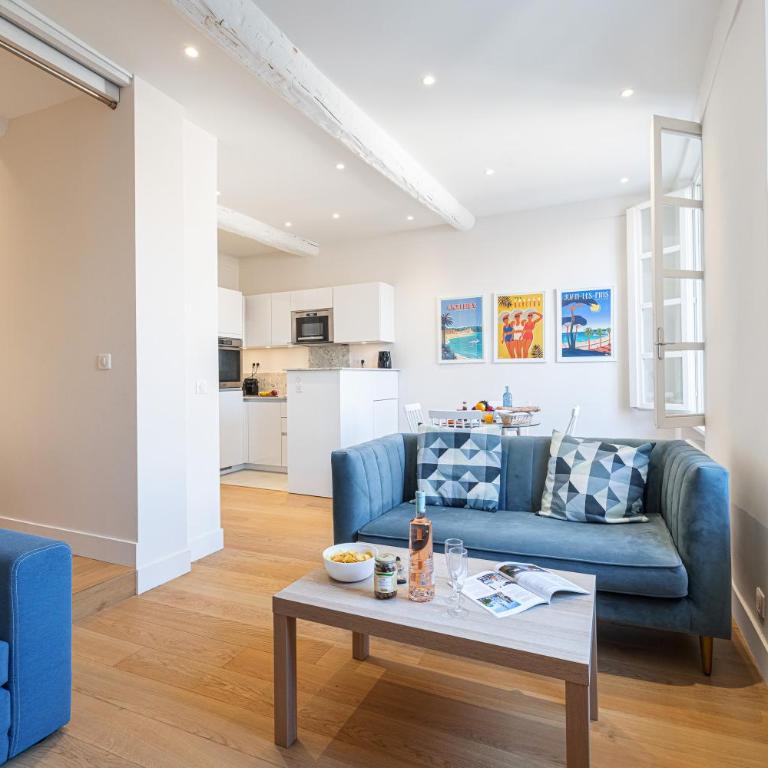 Apartment Matisse 100m Near The Sea - Happy Rentals - One-Bedroom Apartment - 12