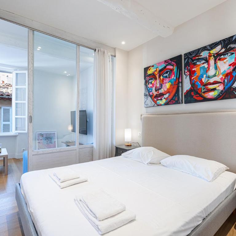 Apartment Matisse 100m Near The Sea - Happy Rentals - One-Bedroom Apartment - 4