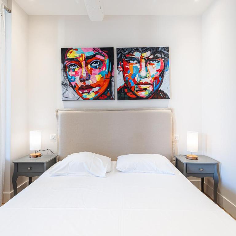 Apartment Matisse 100m Near The Sea - Happy Rentals - One-Bedroom Apartment - 20