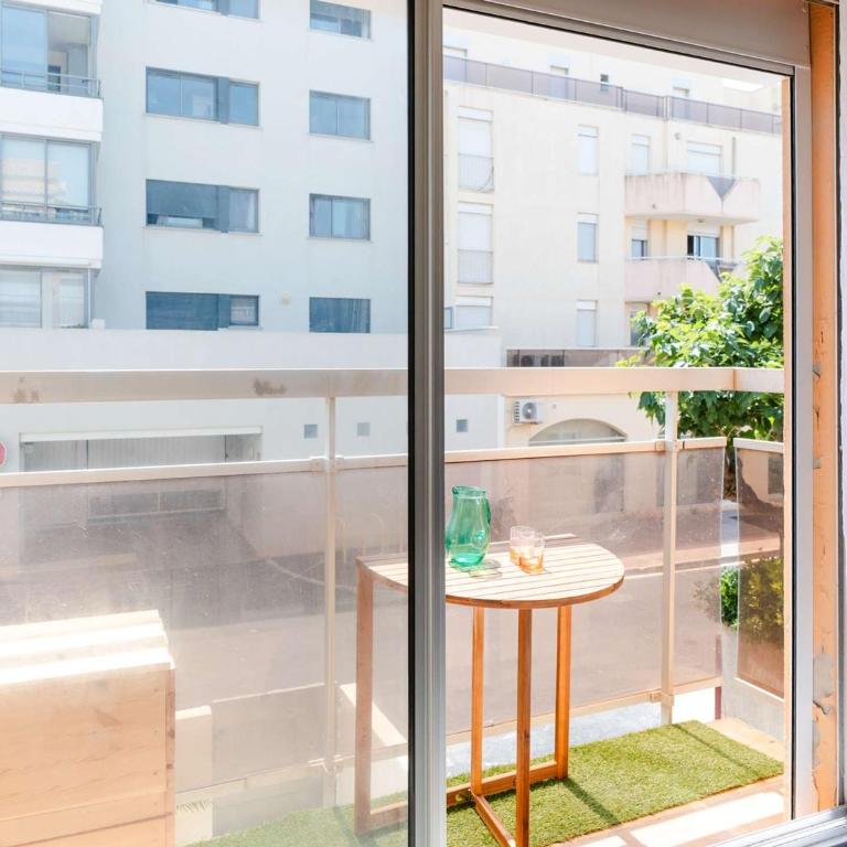 Studio cabine climatisé près de la plage avec parking à Narbonne - FR-1-409-274 - Studio - 3