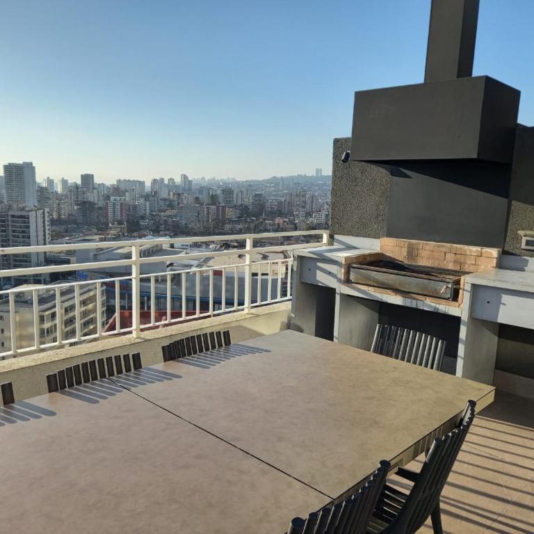 Hermoso y moderno departamento, nuevo, a pasos de la Quinta Vergara, cercano a los mejores atractivos de viña del mar, con maravillosa vista - Apartamento de 1 dormitorio - 38