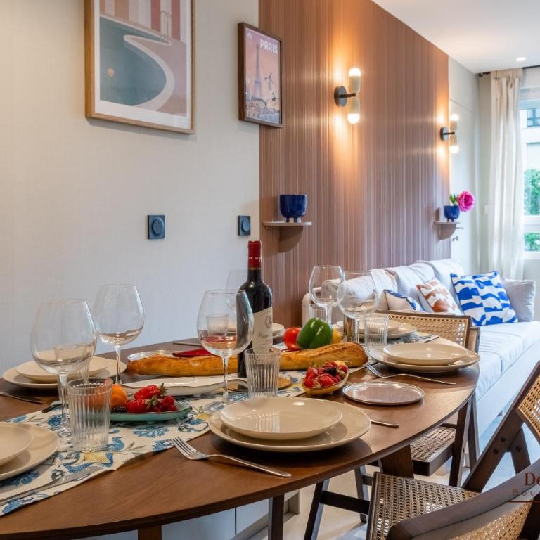 Montparnasse AC appartment in a prime location 22 -36M2 - Appartement 1 Chambre avec Baignoire Spa - 9