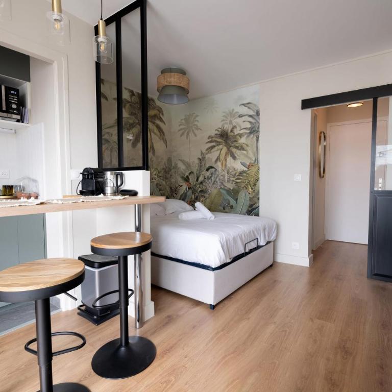 Studio avec balcon - Paris 17e - Studio - 7