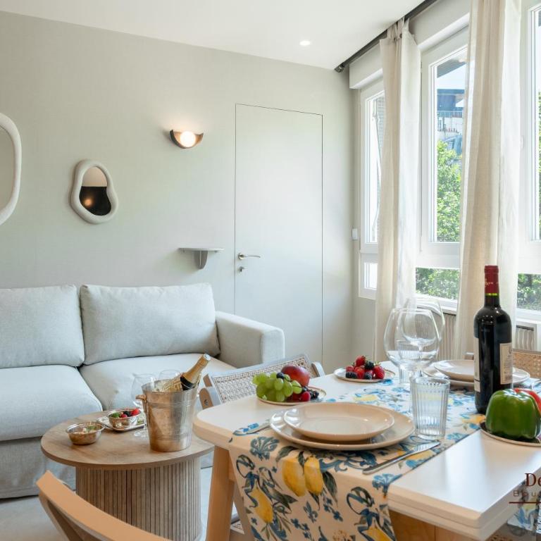 Montparnasse AC appartment in a prime location 22 -36M2 - Appartement 1 Chambre avec Baignoire Spa - 3