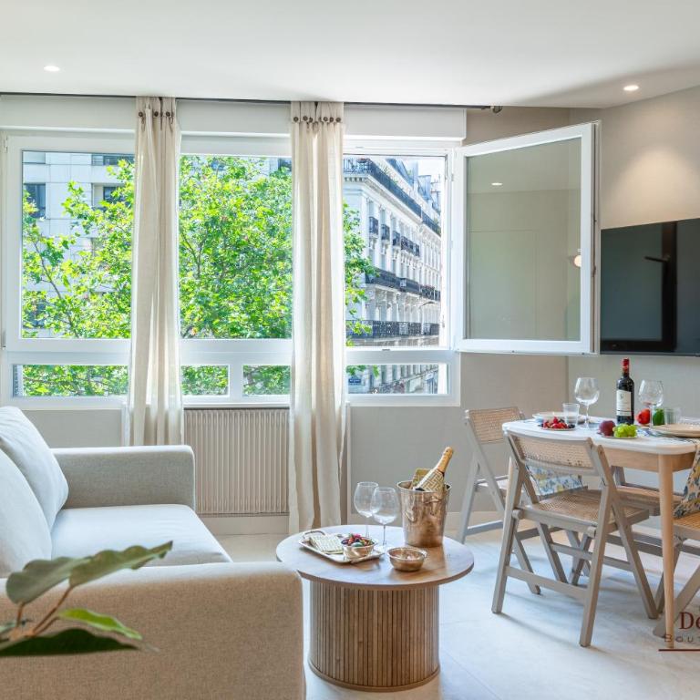 Montparnasse AC appartment in a prime location 22 -36M2 - Appartement 1 Chambre avec Baignoire Spa - 6