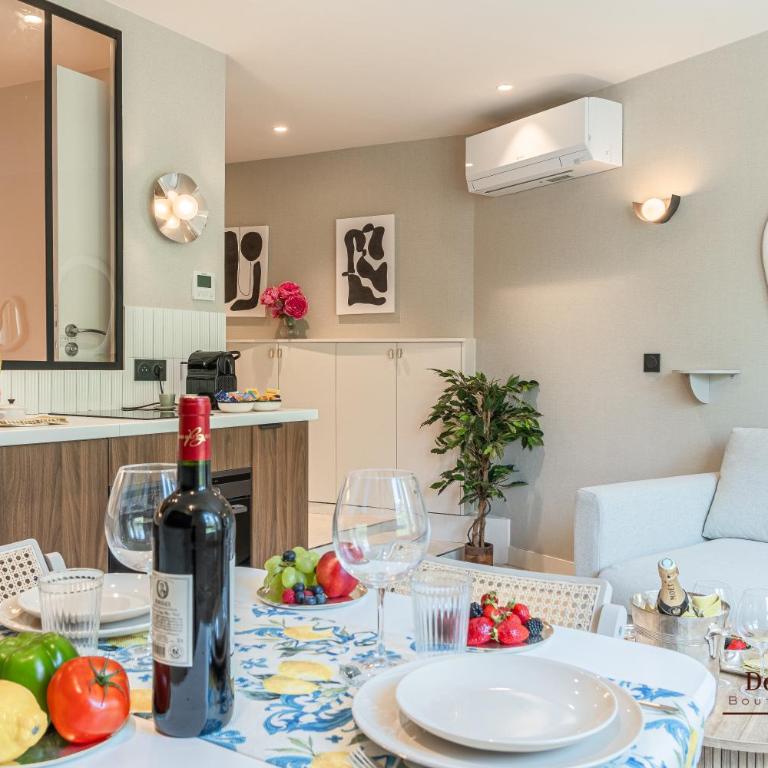 Montparnasse AC appartment in a prime location 22 -36M2 - Appartement 1 Chambre avec Baignoire Spa - 7
