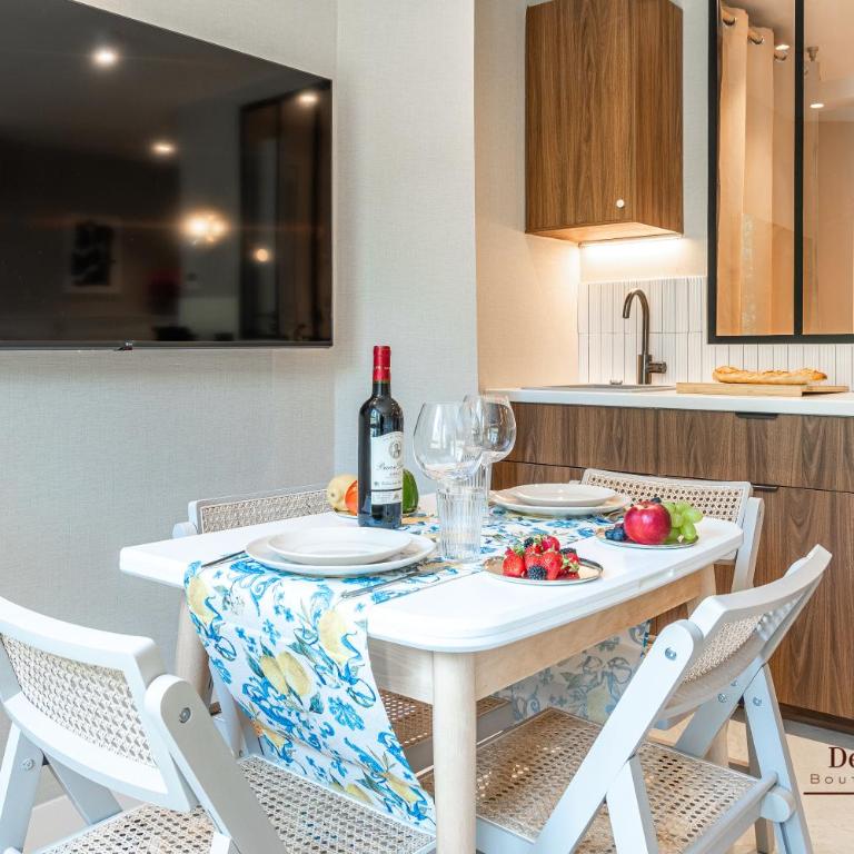 Montparnasse AC appartment in a prime location 22 -36M2 - Appartement 1 Chambre avec Baignoire Spa - 12
