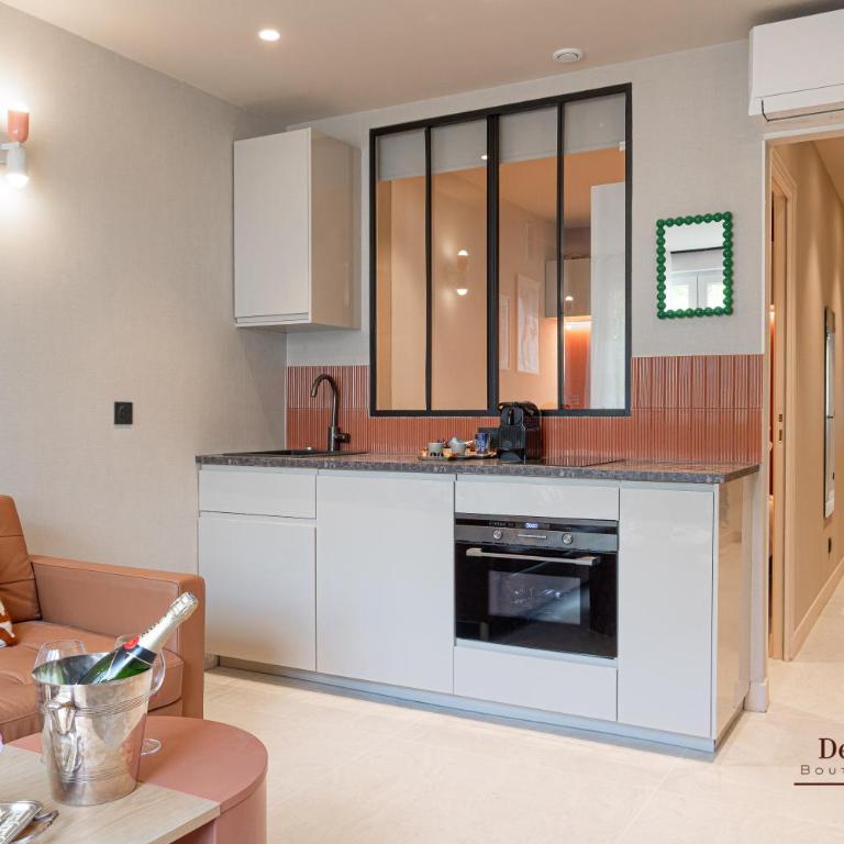 Montparnasse AC appartment in a prime location 22 -36M2 - Appartement 1 Chambre avec Baignoire Spa - 10