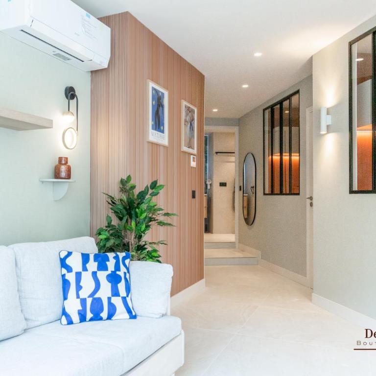 Montparnasse- Hot tub and AC Cosy apartment a prime location 40m2 - Appartement 2 Chambres - 26