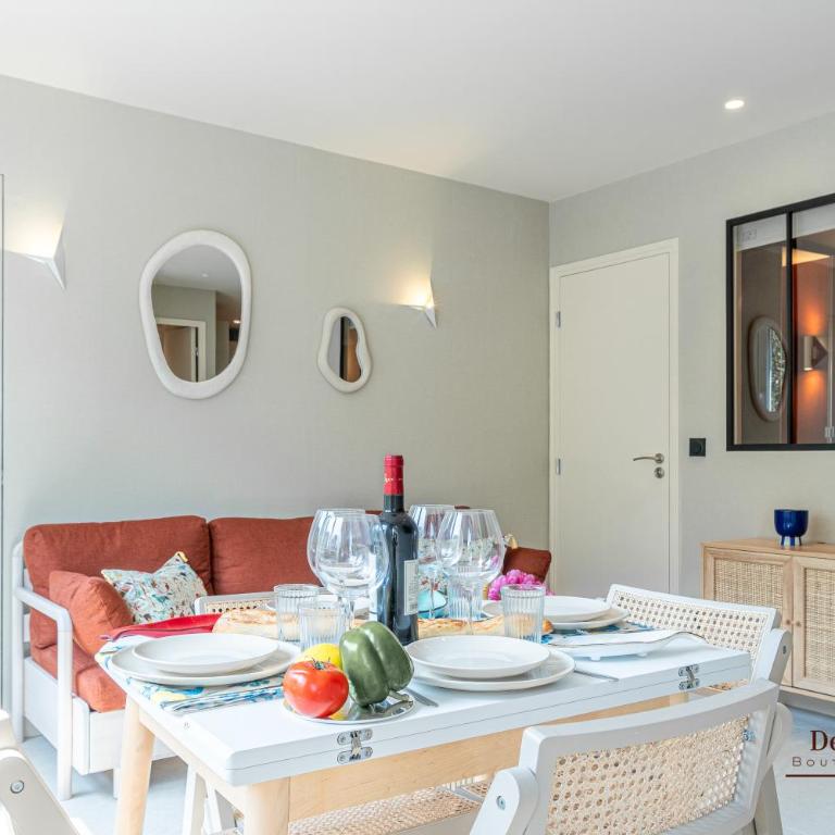 Montparnasse- Hot tub and AC Cosy apartment a prime location 40m2 - Appartement 2 Chambres Deluxe - 4