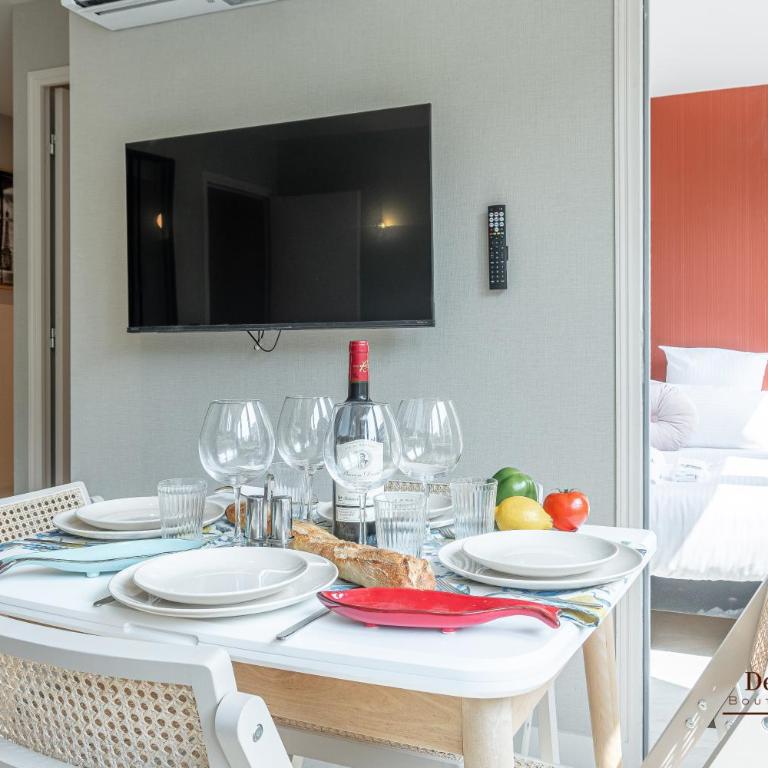 Montparnasse- Hot tub and AC Cosy apartment a prime location 40m2 - Appartement 2 Chambres Deluxe - 18