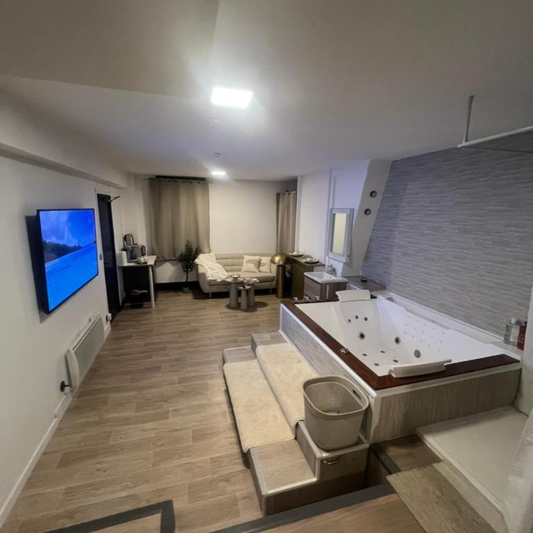 Loft ravissant 45m2 Jacuzzi RVB NIGHT 2 ÉTABLISSEMENT FERMÉ DÉFINITIVEMENT - Apartamento de 1 dormitorio - 11