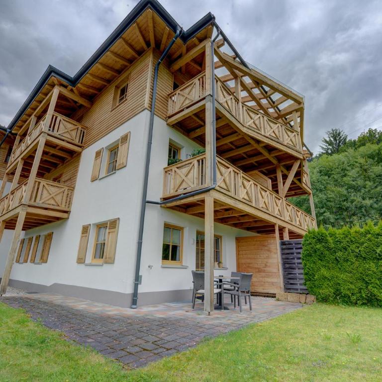 Residenz an der Burg by Kaprun Rentals - Deluxe Apartment mit 1 Schlafzimmer und Gartenblick - 6