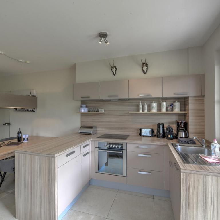 Residenz an der Burg by Kaprun Rentals - Deluxe Apartment mit 1 Schlafzimmer und Gartenblick - 11