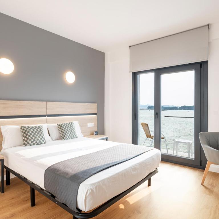 Alda Vía Norte - Habitación Doble Deluxe con vistas al mar - 1 o 2 camas - 1