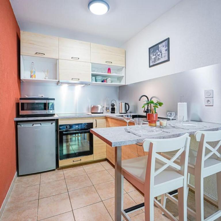 Montevrain disney 10mn Parking privé - Apartment mit 1 Schlafzimmer - 7