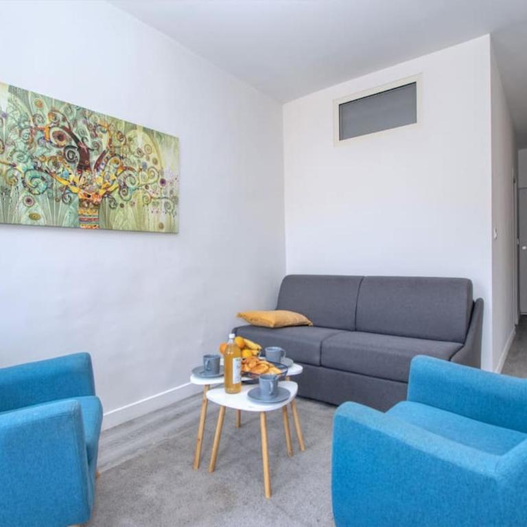 Cahino, déco contemporaine, clim, parking - Two-Bedroom Apartment - 3