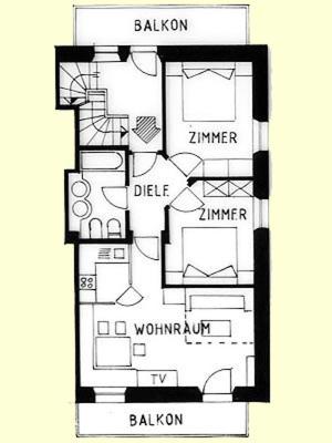 Residence Kampidell - Appartement avec Vue et Balcon - 13
