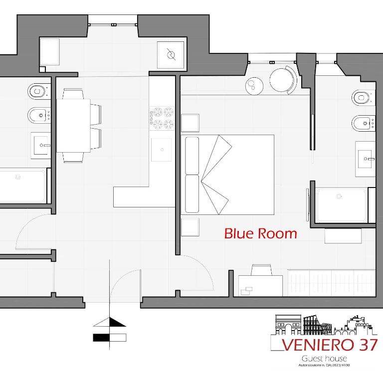 Veniero37 Guest House - King Room with Private Bathroom - 17