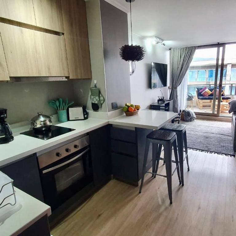 Departamento con terraza y vista al volcan - Apartamento de 2 dormitorios - 16