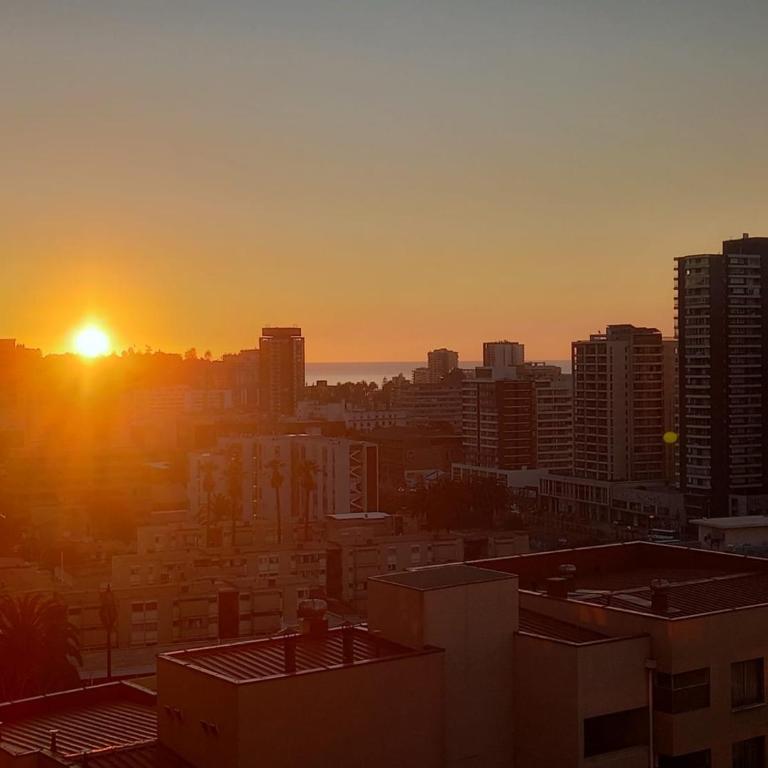 Hermoso y moderno departamento, nuevo, a pasos de la Quinta Vergara, cercano a los mejores atractivos de viña del mar, con maravillosa vista - Apartamento de 1 dormitorio - 2
