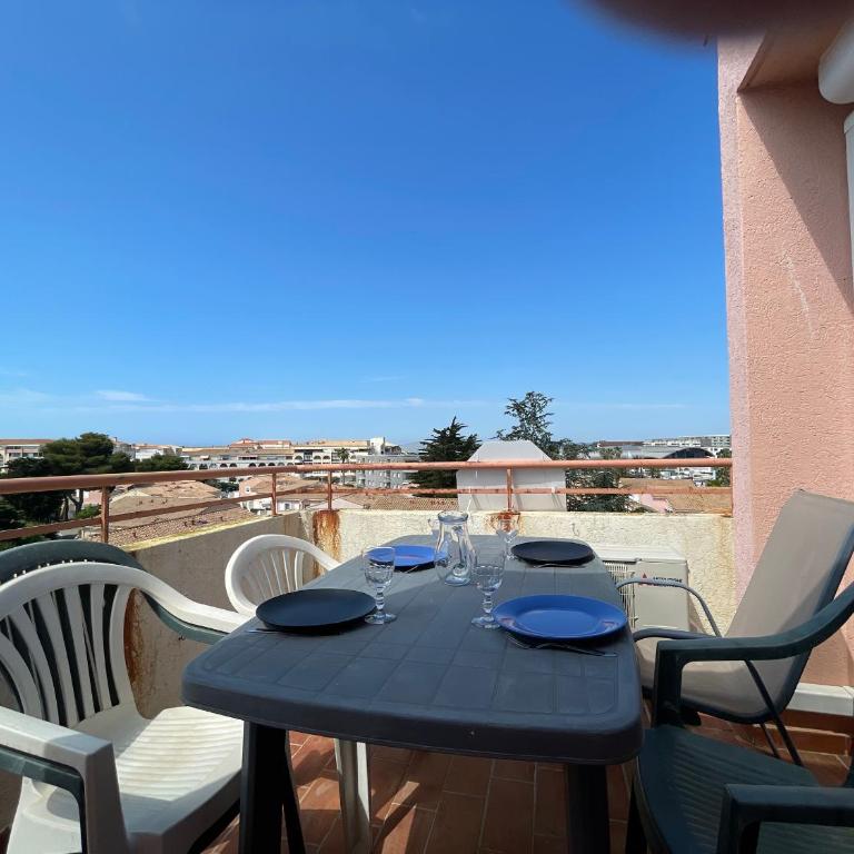 Studio cabine climatisé avec terrasse et parking à 500m de la plage de Sète - FR-1-338-144 - Studio - 15
