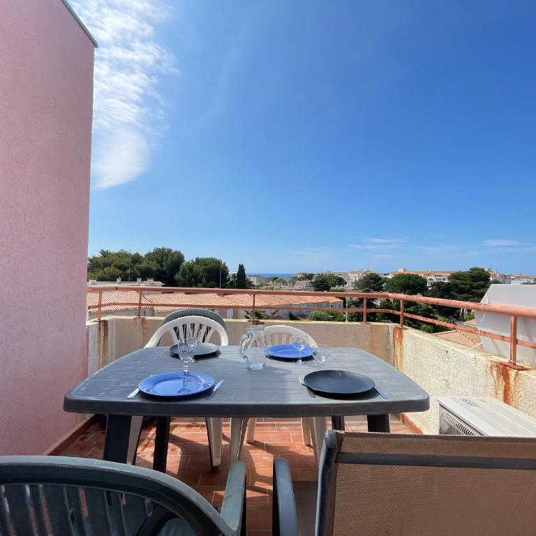 Studio cabine climatisé avec terrasse et parking à 500m de la plage de Sète - FR-1-338-144 - Studio - 21