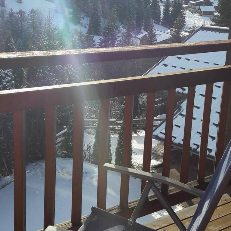 Chalet familial aux Gets, 8 pers, 150m des pistes, 4 chambres, 4 SDB, terrasse sud, proche lac - FR-1-802-71 - Chalet - 8