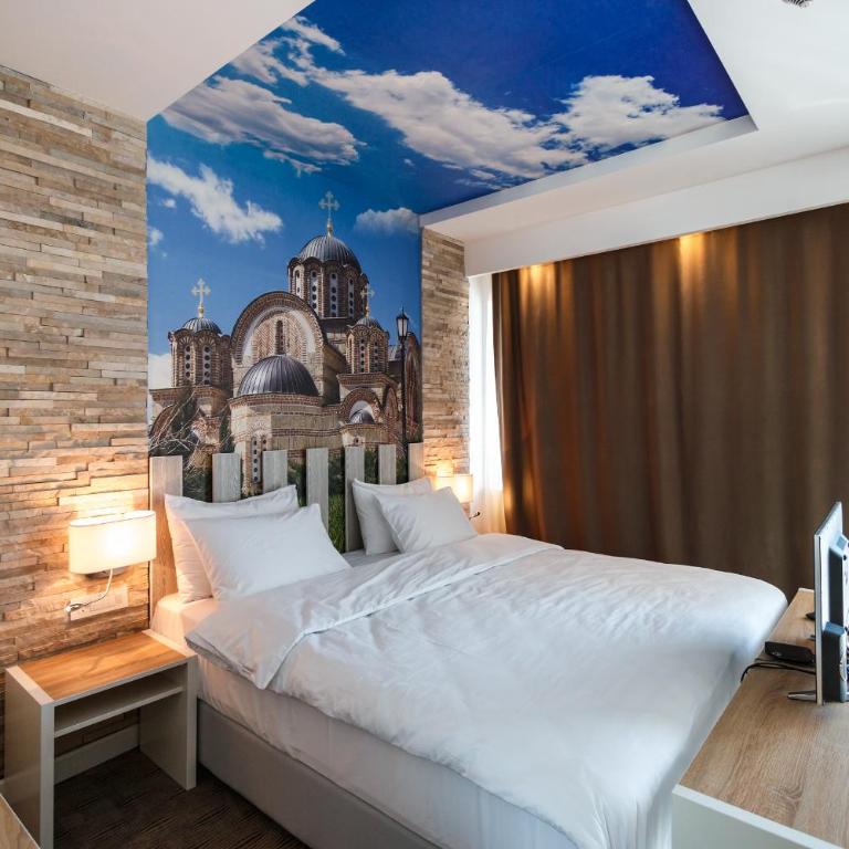 Hotel Nar - Dvokrevetna Soba sa Bračnim Krevetom i Balkonom - 6