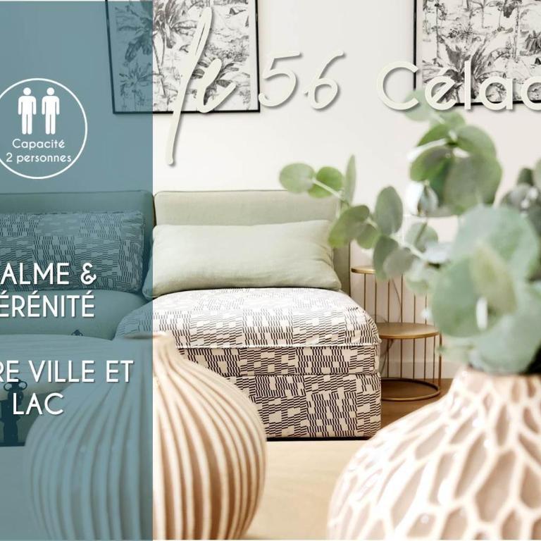 Appartements LE 56, calme, entre ville et lac - SEJOURAIXLESBAINS - Appartamento con 1 Camera da Letto - 11