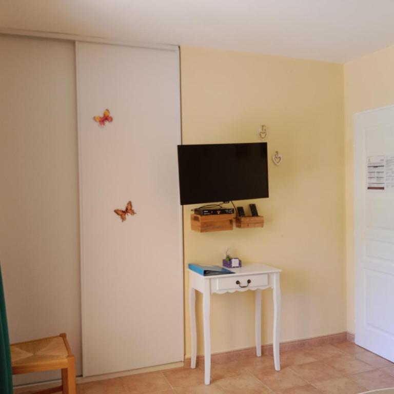 la Farigoulette - Chambre Double avec Terrasse - 7