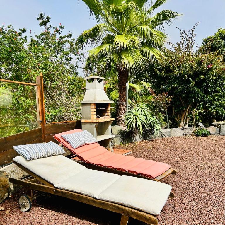 Finca Tenerife - Authentisches kanarisches Haus mit Traumblick, tropischem Garten und Sauna - One-Bedroom House - 10