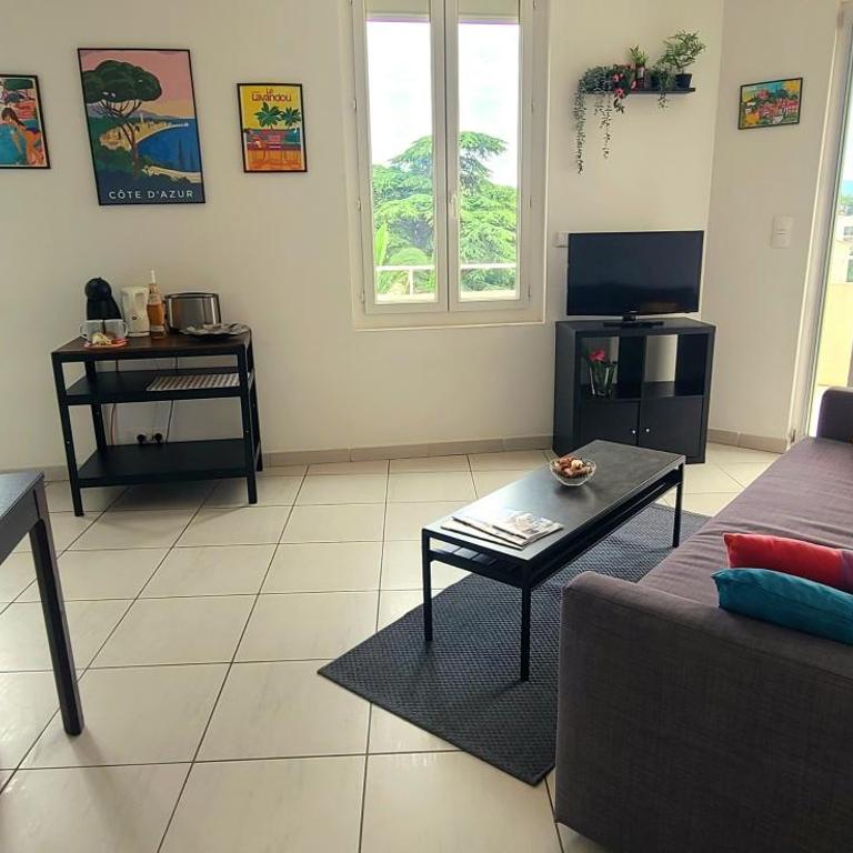 Vue Mer & Terrasse - Plage 50m, Garage Privé - Appartement - Vue sur Mer - 4