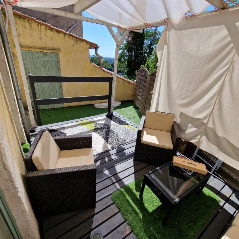 Studio l'Olivier avec terrasse - Apartment mit 1 Schlafzimmer - 13