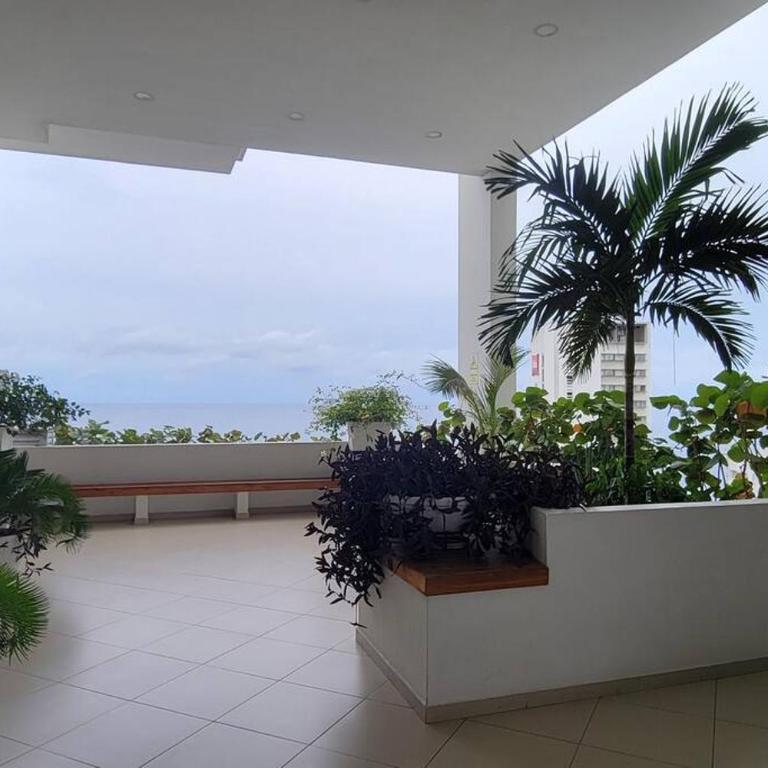 Stunning Infinity Pool, Balcony, steps from Walled City & Marbella Beach - Three-Bedroom Apartment - 22
