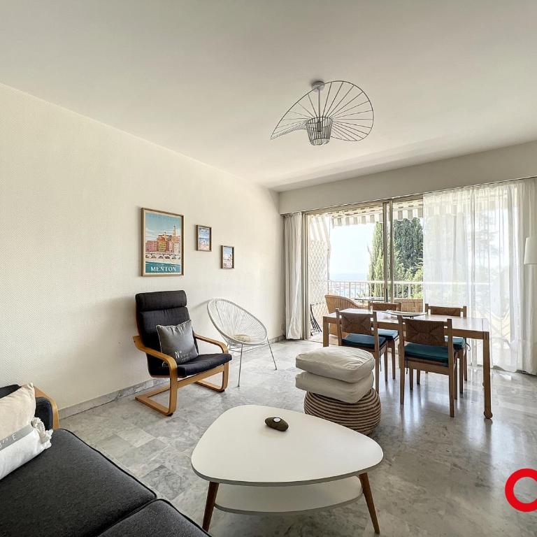 Appart climatisé avec piscine et garage sécurisé à Menton, 4 couchages - FR-1-647-35 - Apartment - 4