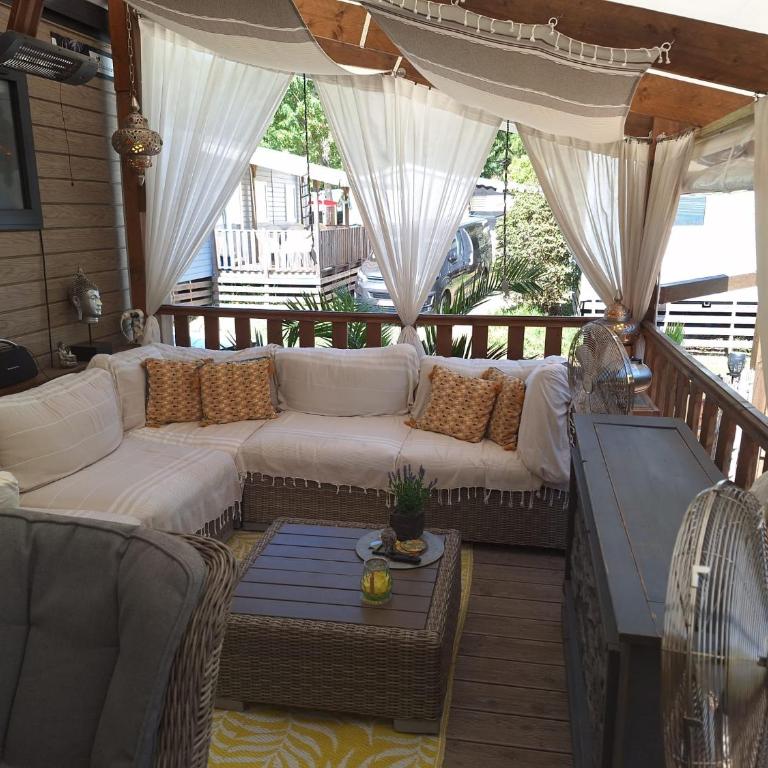 Mobilhome St Aygulf plage Fréjus Strand vakantie - Chalet con 2 Camere da Letto - 8