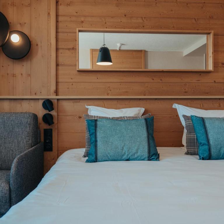 Hôtel L'Eden des Cimes - Vacances Bleues - Belle Plagne 2100 - Chambre Triple – Vue sur Montagne - 4