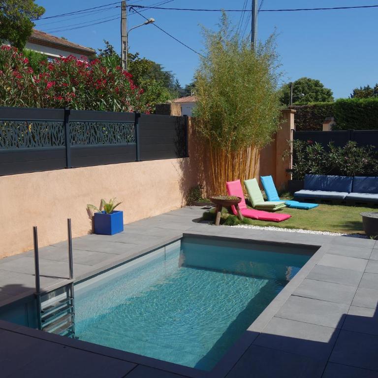 Madehouse - T3 indépendant-Piscine-Centre ville Aix à pied-Stationnement gratuit dans la rue - Haus mit 2 Schlafzimmern - 6