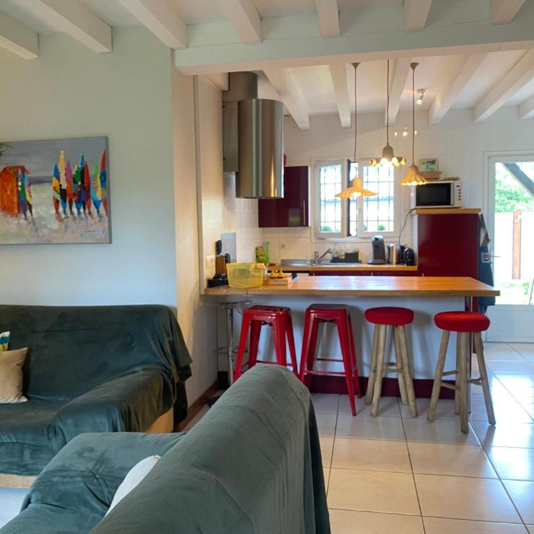 Maison calme et paisible à 10 min des plages - Villa mit 3 Schlafzimmern - 7