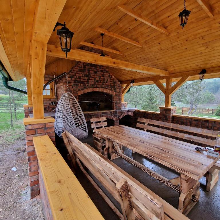 Planinska Kuća Nišićka Visoravan - Brvnara sa 1 Spavaćom Sobom - 20