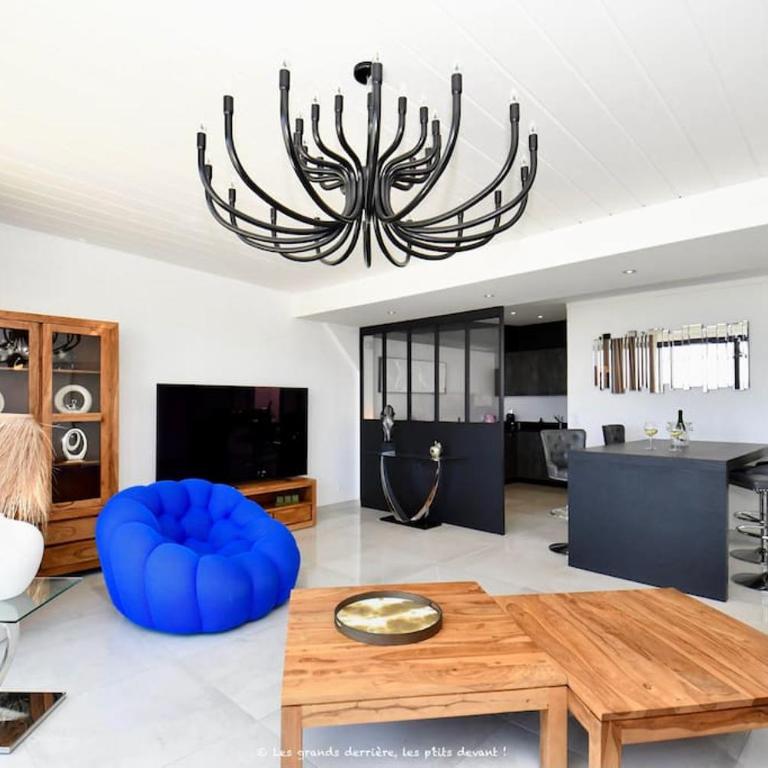 Apt 5 étoiles, Chic & Cozy, Piscine, vue Mer - Appartamento con 1 Camera da Letto - 17
