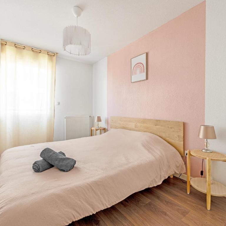 T3 avec terrasse et parking, à proximité de l'Aéroport et d'Airbus - Apartment mit 2 Schlafzimmern - 8