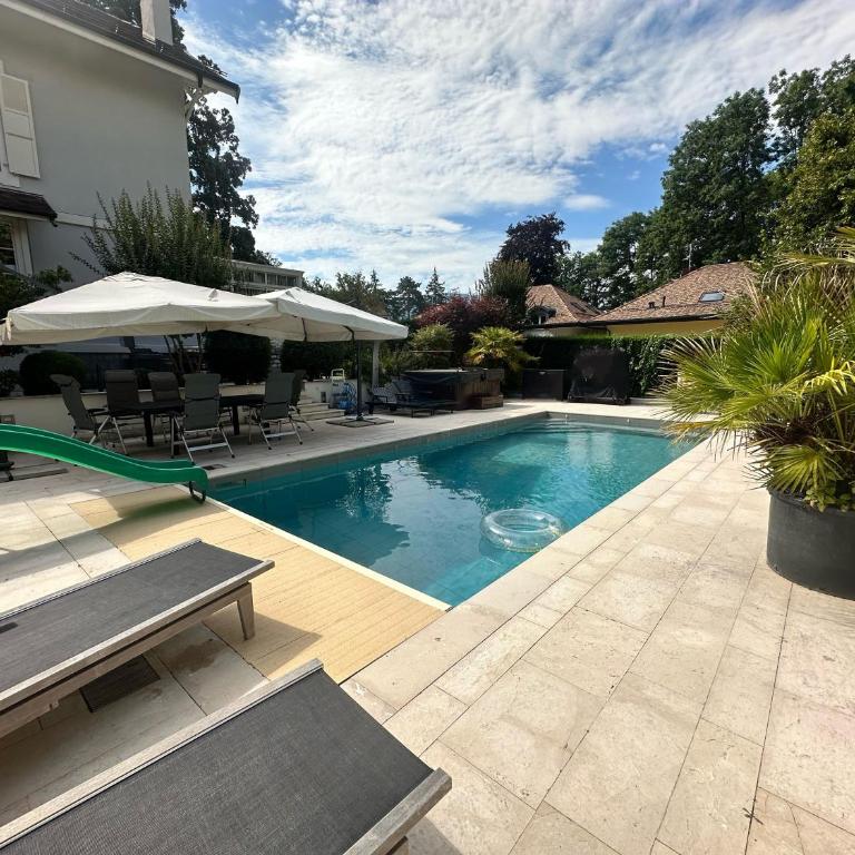 Résidence MontBlanc duplex avec jacuzzi - Appartement Deluxe 5 Chambres - 10
