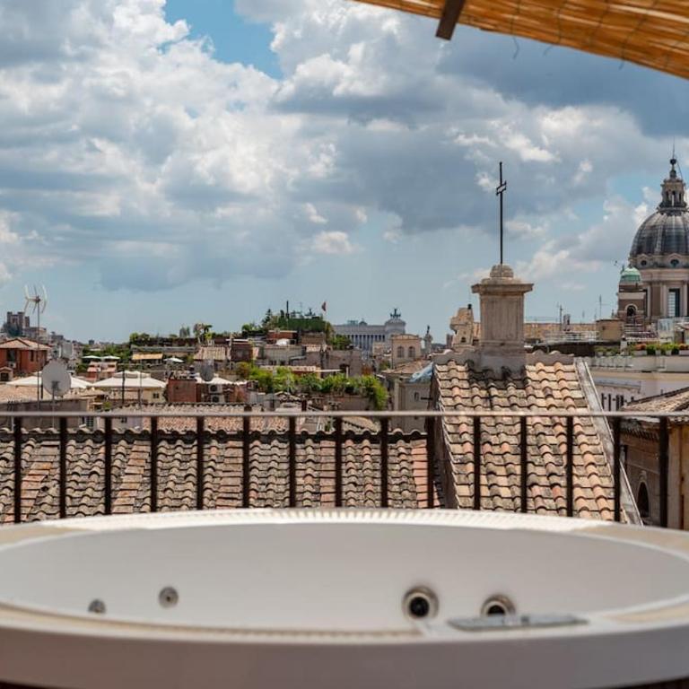 SKY DOMUS ROME Historic Center Penthouse With Jacuzzi - Appartamento con 2 Camere da Letto - 6